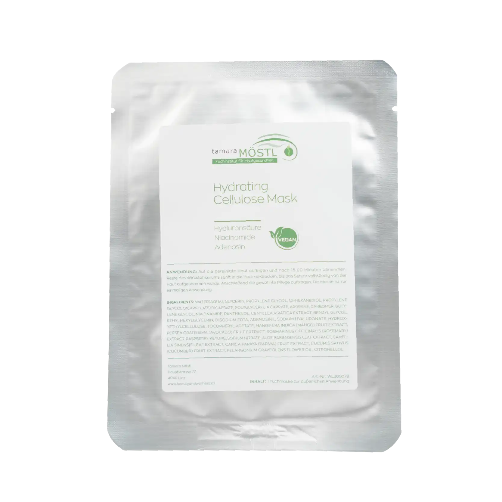 Hydrating Cellulose Mask